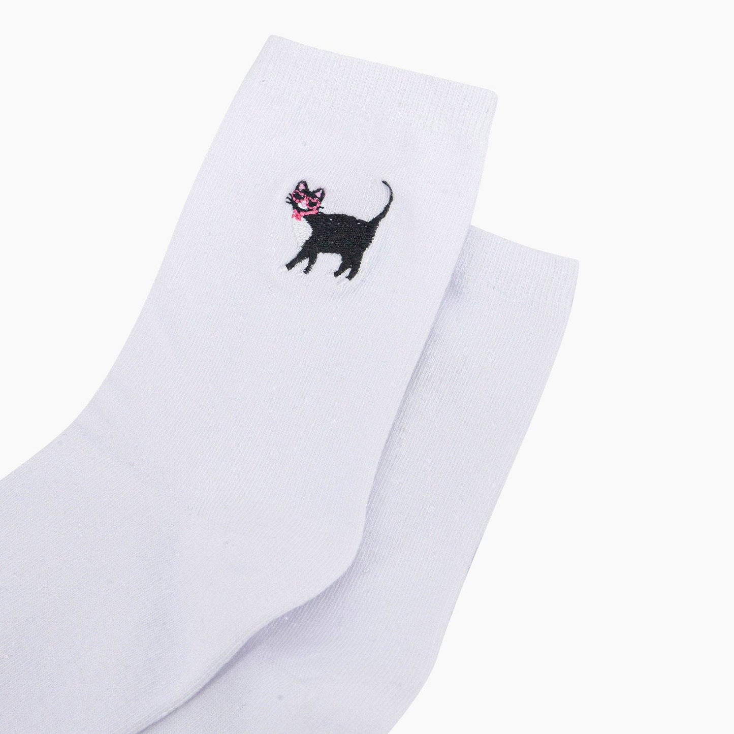 Black Cat - Women's Cotton Socks