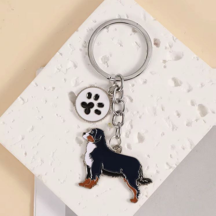 Cartoon Dog - Multi-Breed Keychain