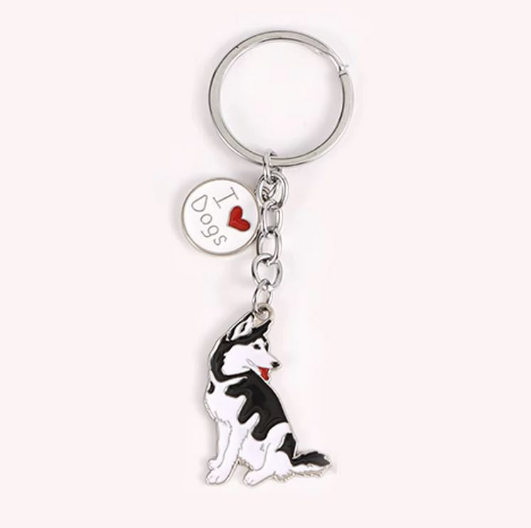 Cartoon Dog - Multi-Breed Keychain
