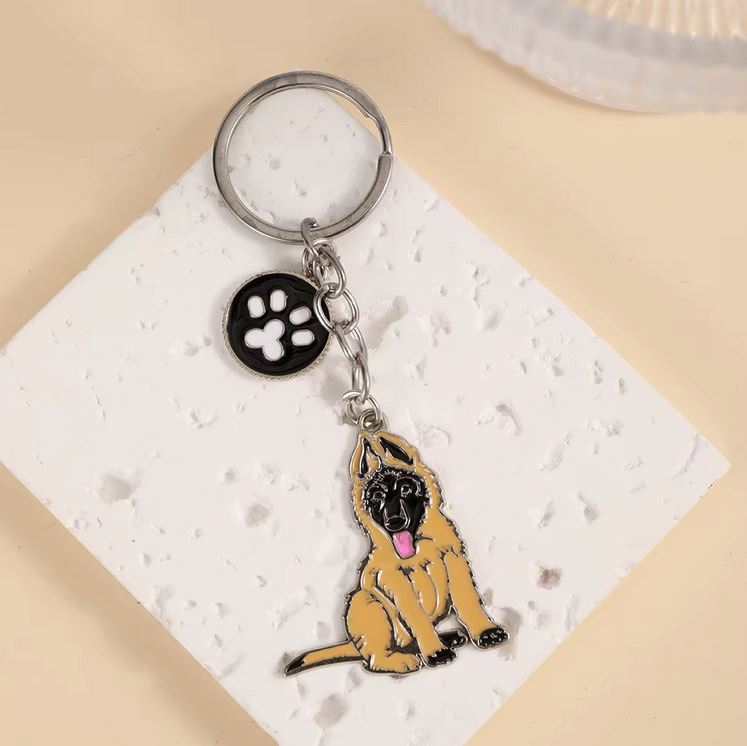 Cartoon Dog - Multi-Breed Keychain
