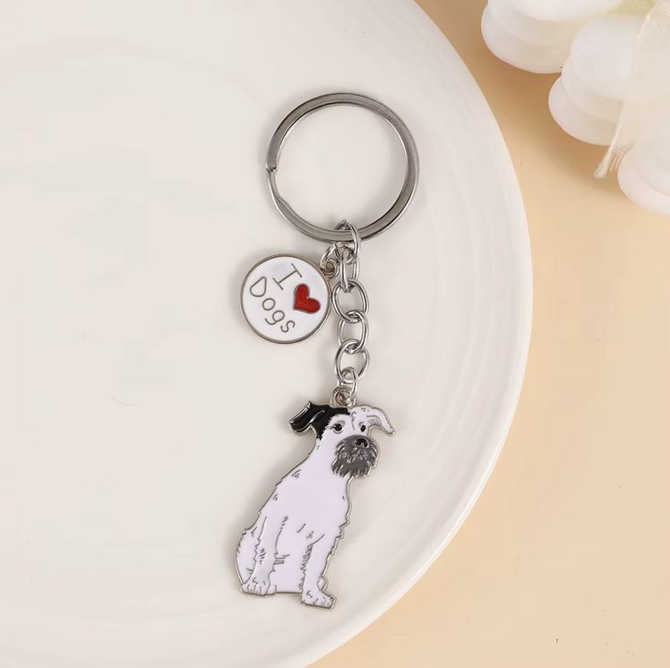 Cartoon Dog - Multi-Breed Keychain