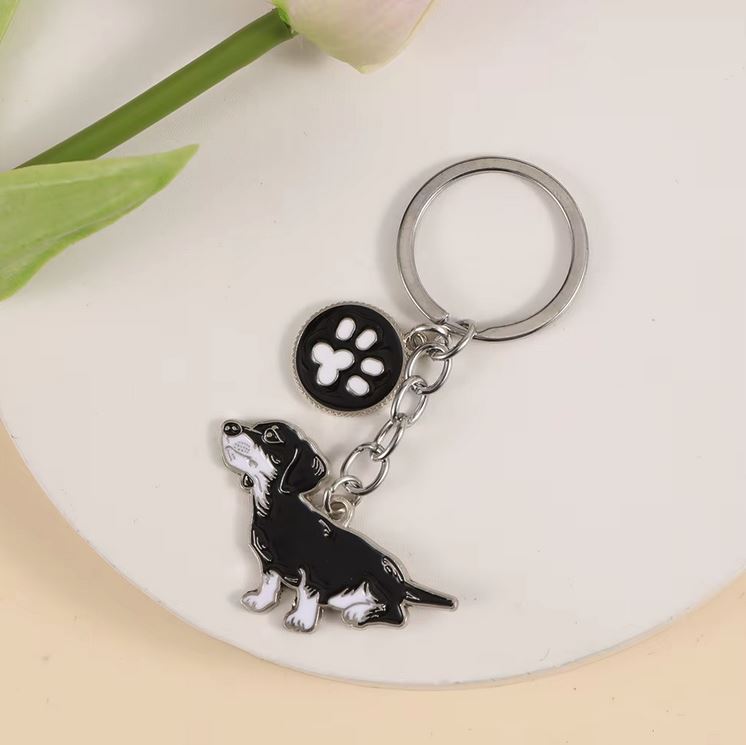 Cartoon Dog - Multi-Breed Keychain