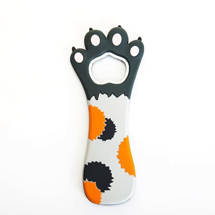 Cat Paw Bottle Opener & Fridge Magnet