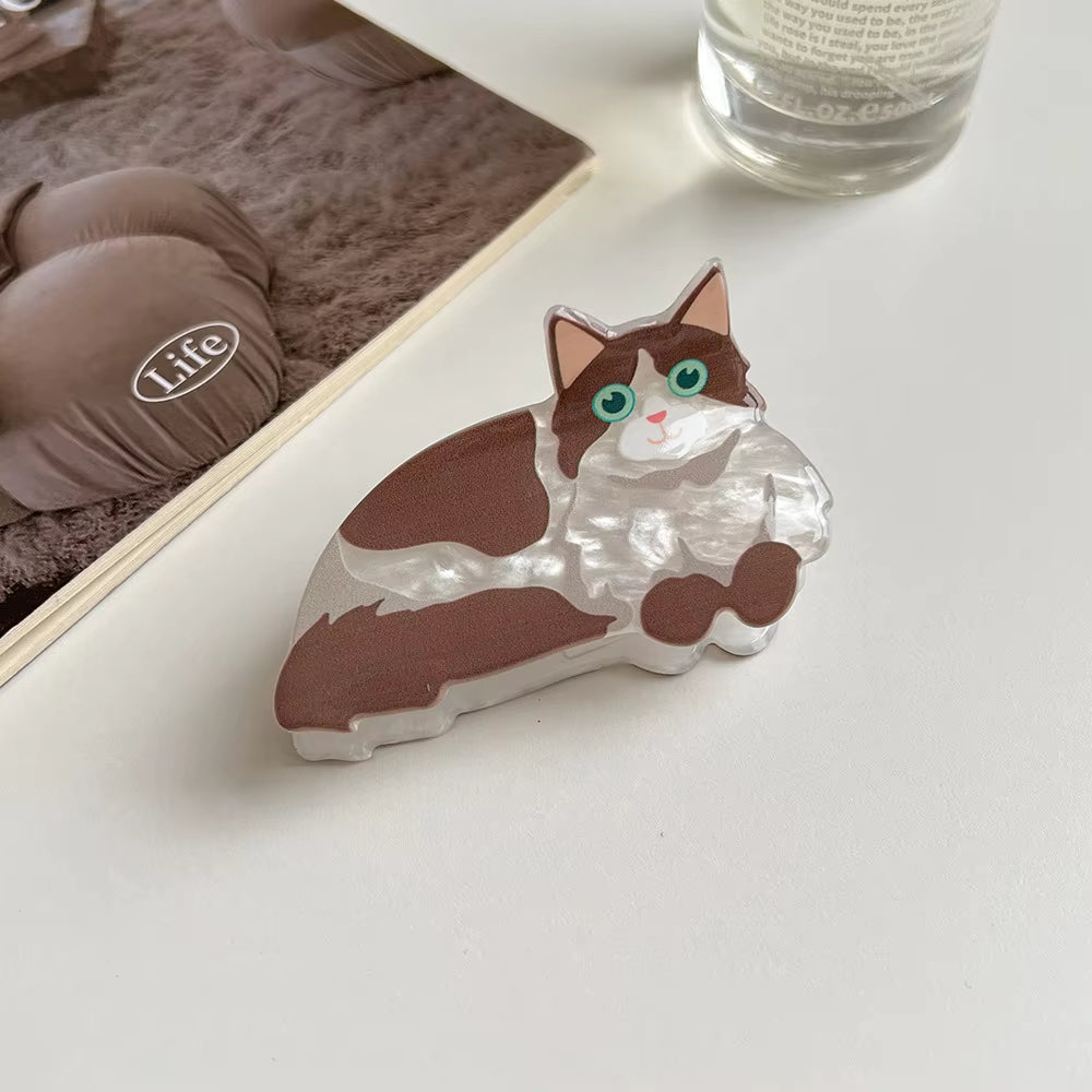 Cat Hair Claw Clips