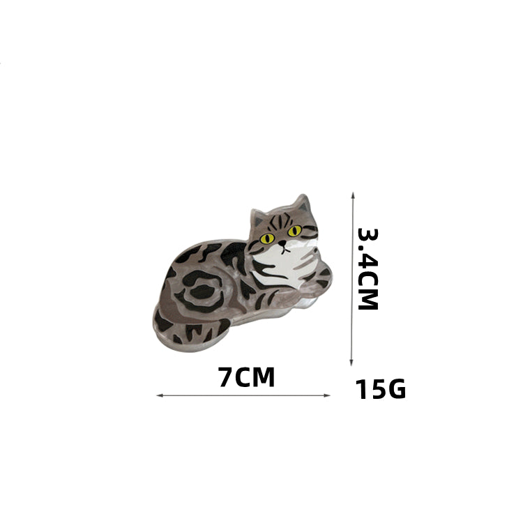 Cat Hair Claw Clips