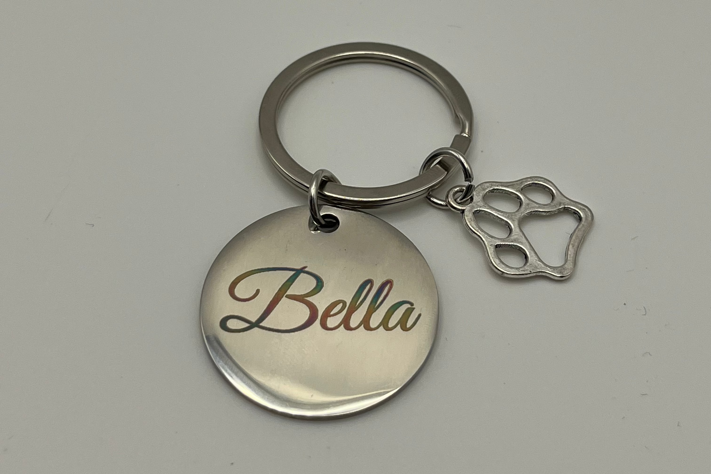 Personalised Once by My Side, Forever in My Heart - Pet Memorial Keychain