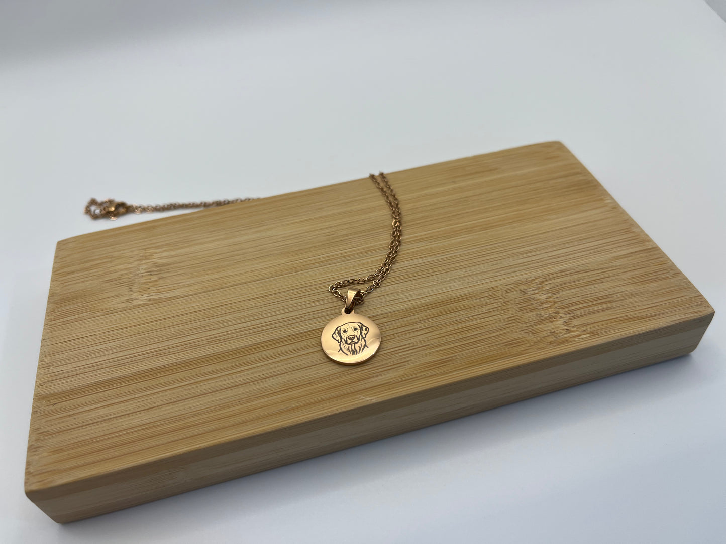 Custom Engraved Pendant Necklace