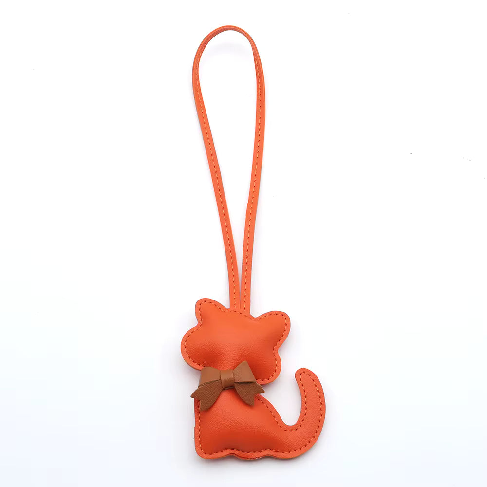 Cat Shaped Handbag Pendant Charm