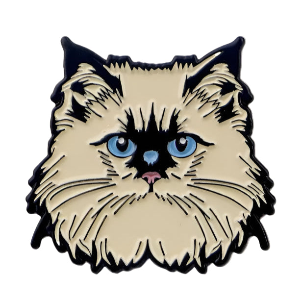 Ragdoll Cat Lapel Pin