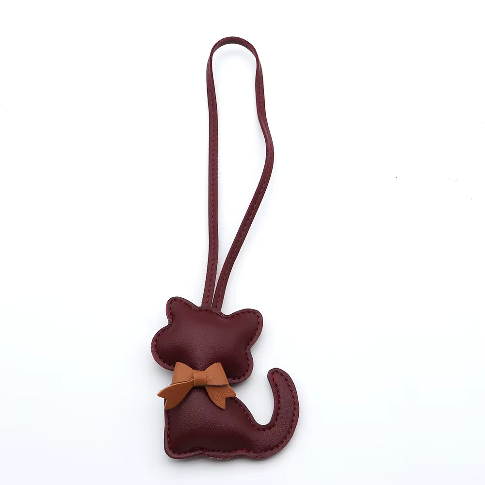 Cat Shaped Handbag Pendant Charm