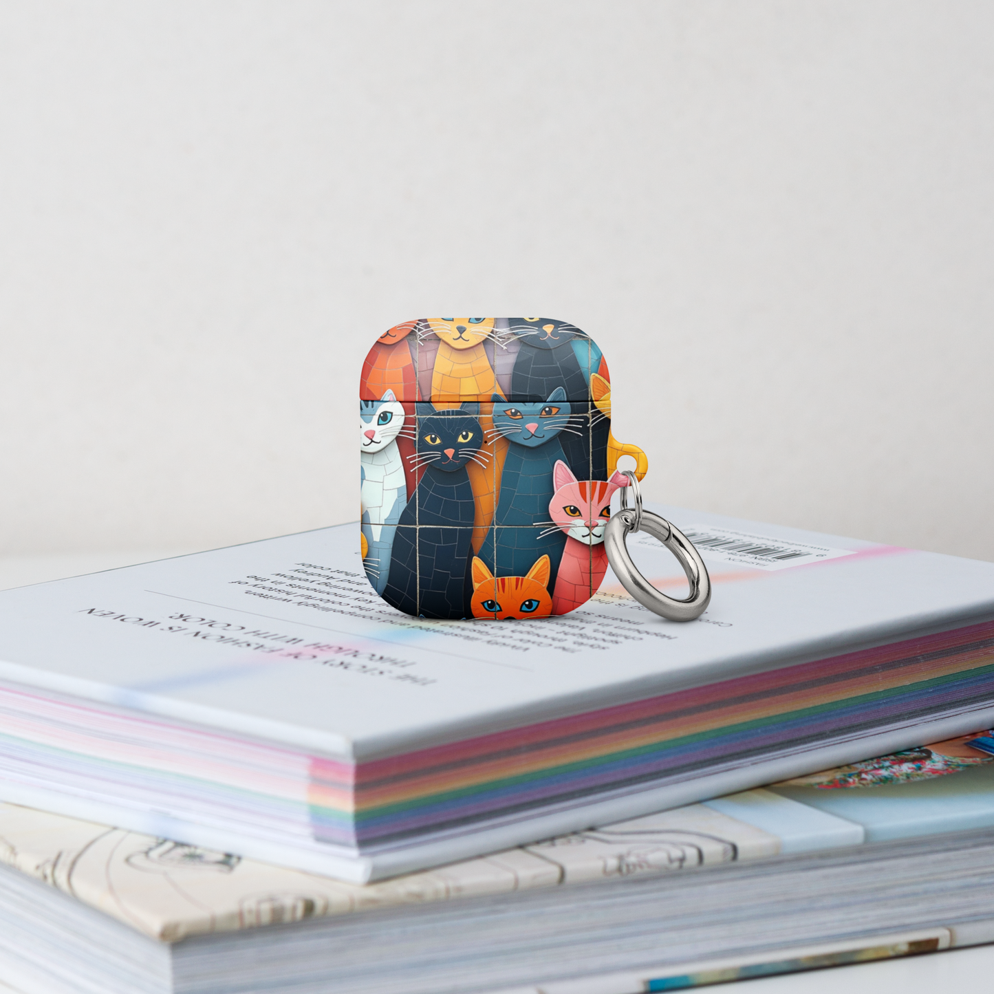 Mosaic Cats - Apple AirPodsĀ® Case