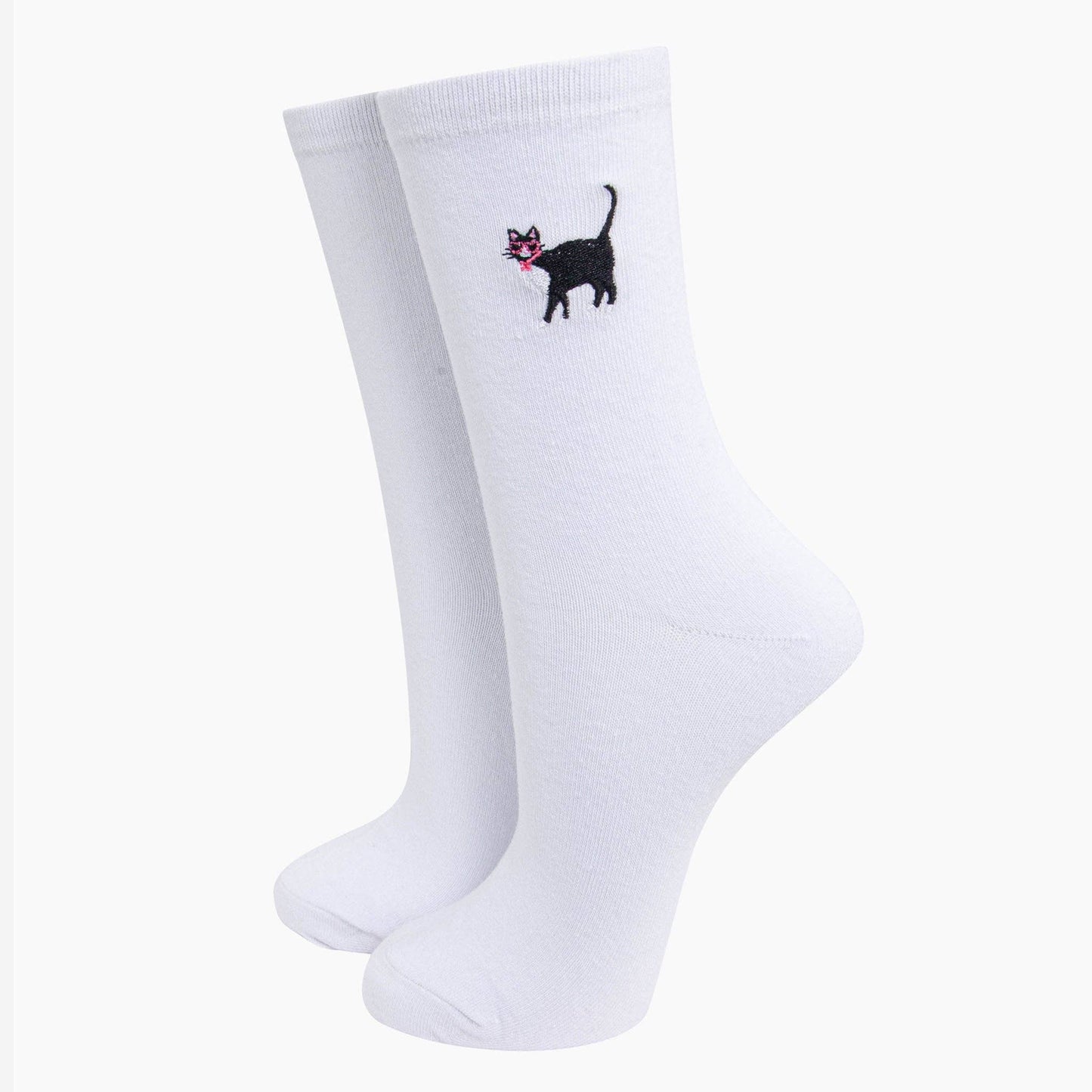Black Cat - Women's Cotton Socks