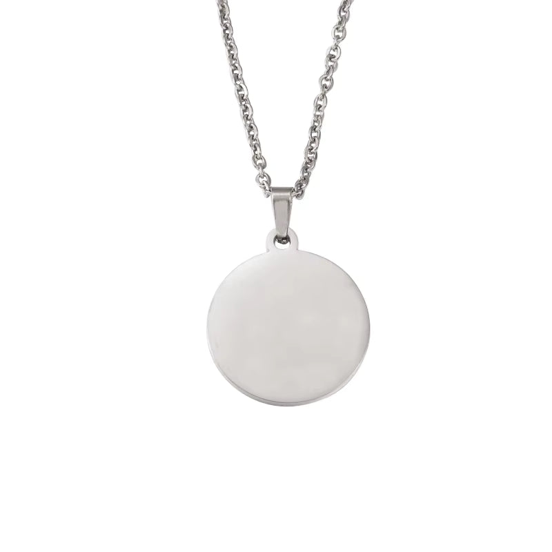 Custom Engraved Pendant Necklace