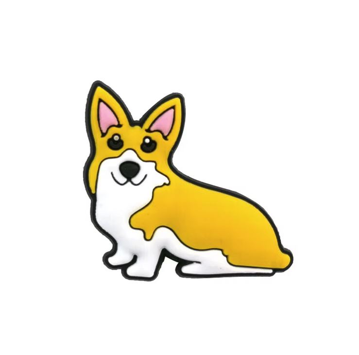 Dog-Themed Shoe Charms