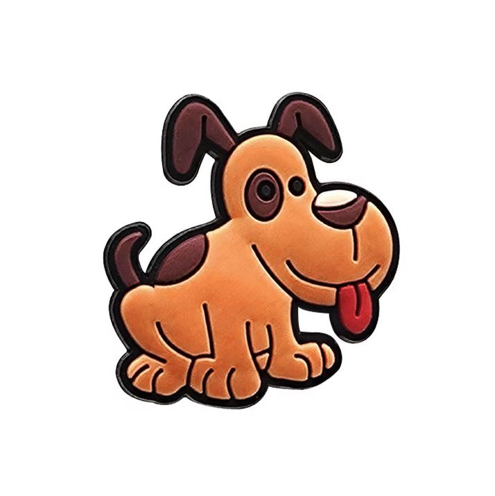 Dog-Themed Shoe Charms