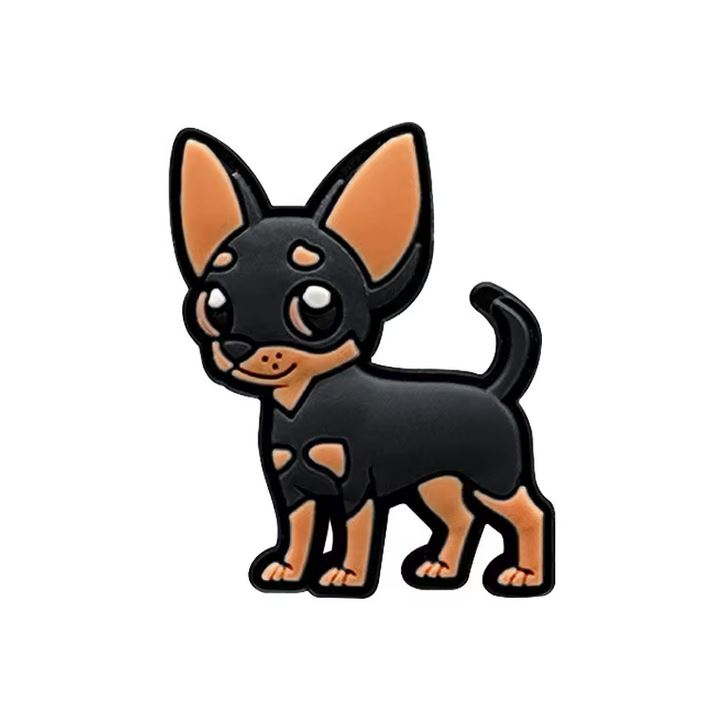 Dog-Themed Shoe Charms