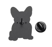 Bulldog Heart Enamel Pin