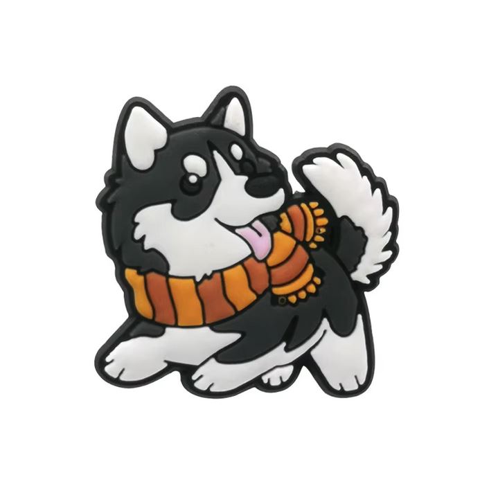 Dog-Themed Shoe Charms