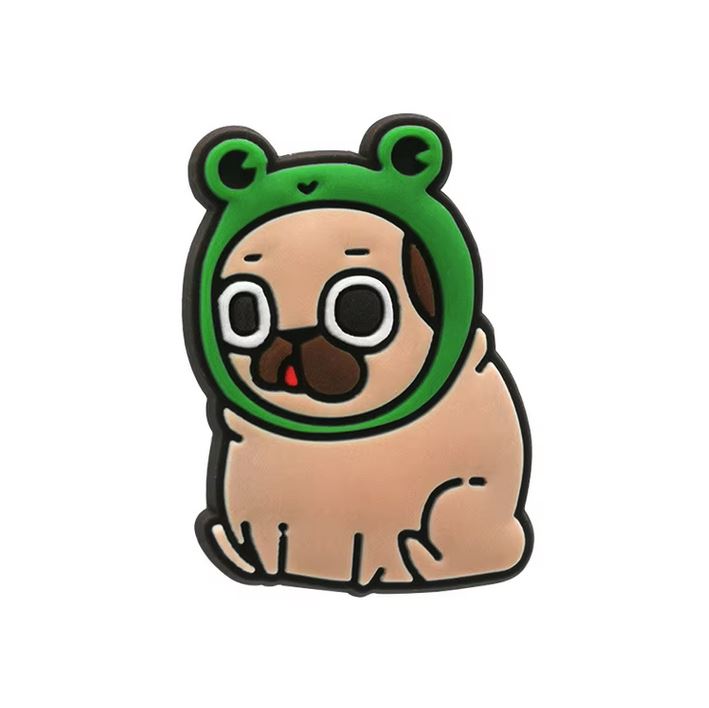 Dog-Themed Shoe Charms