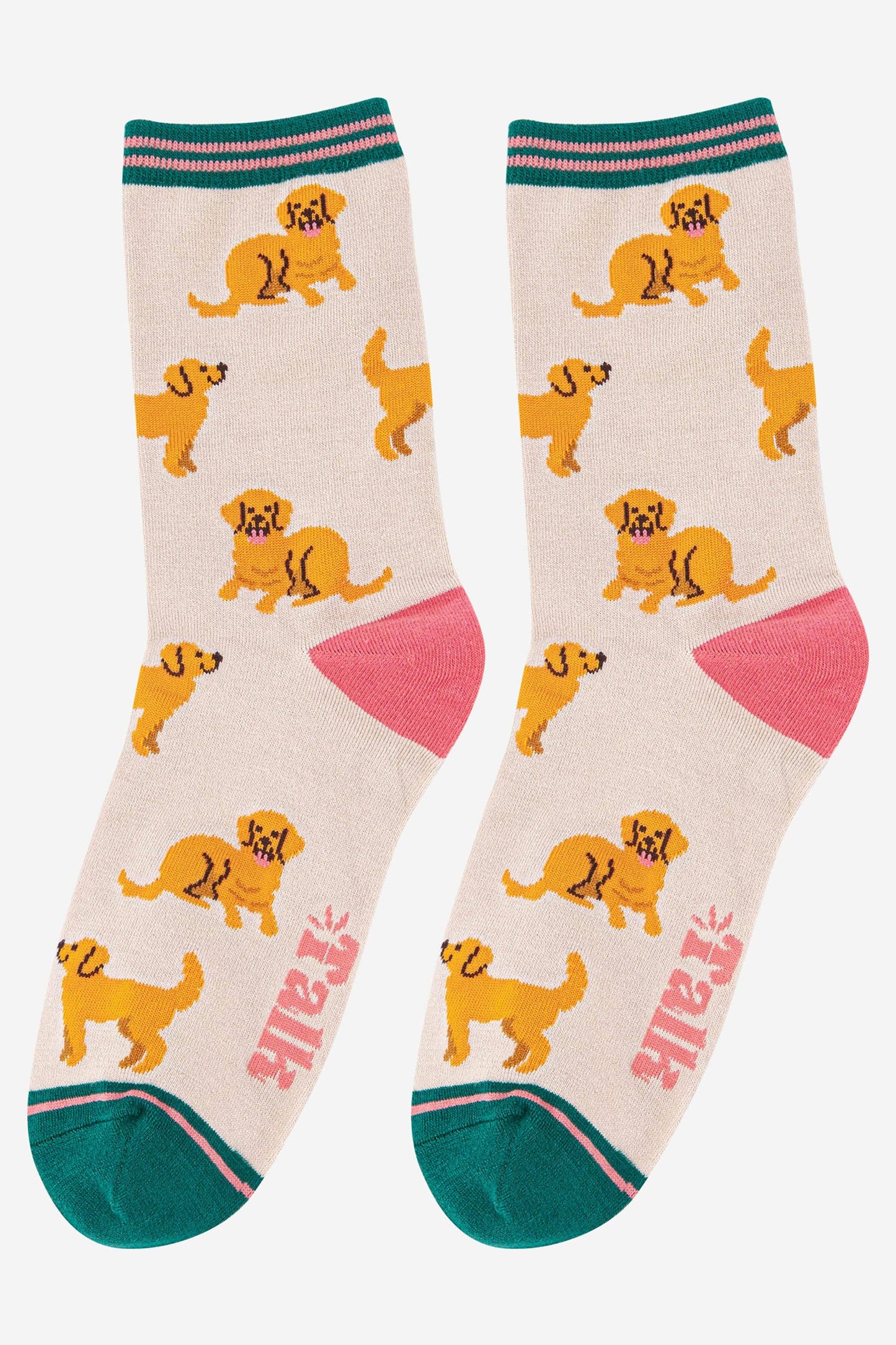 Golden Retriever - Women's Bamboo Socks