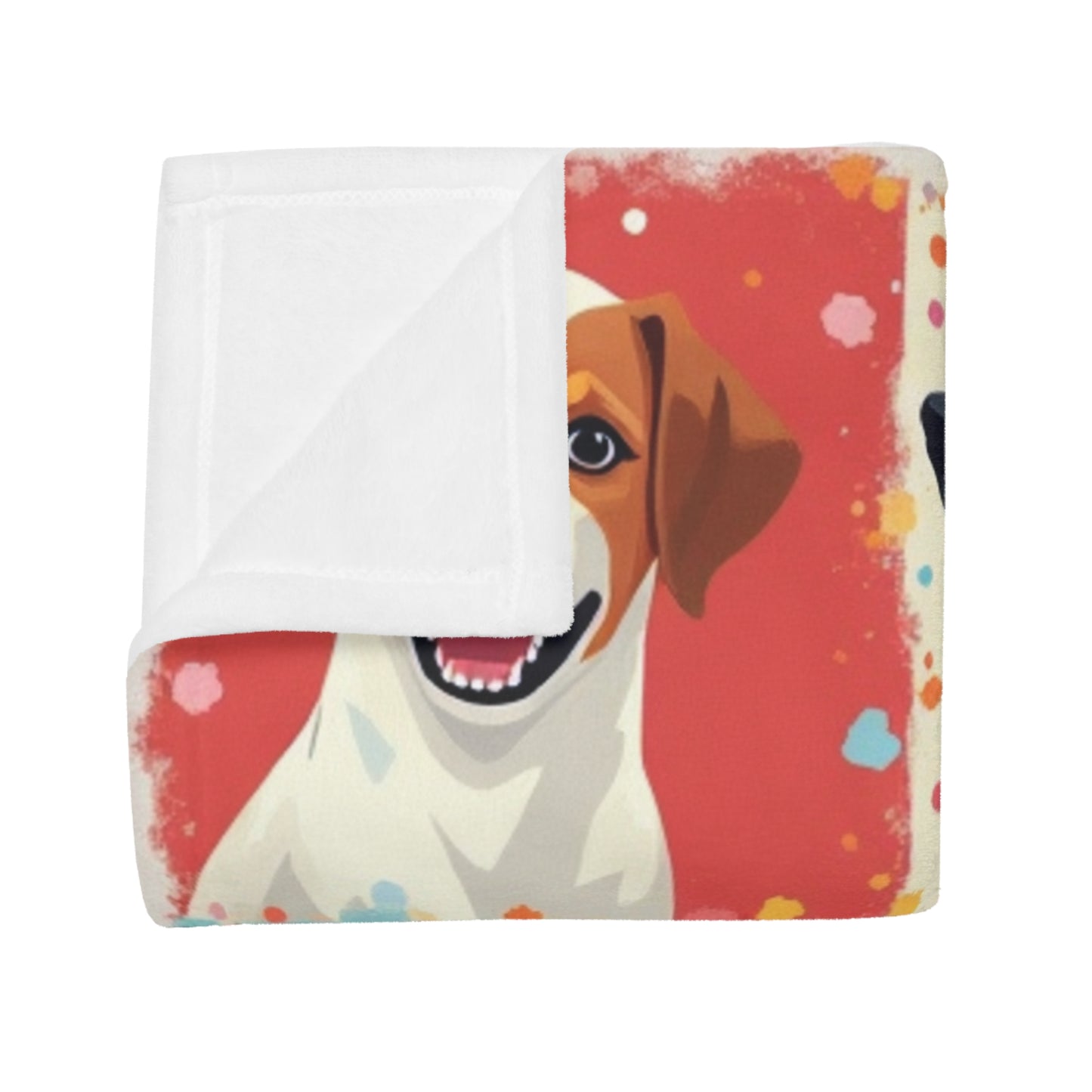 Patchwork Dogs - Plush Fleece Blanket