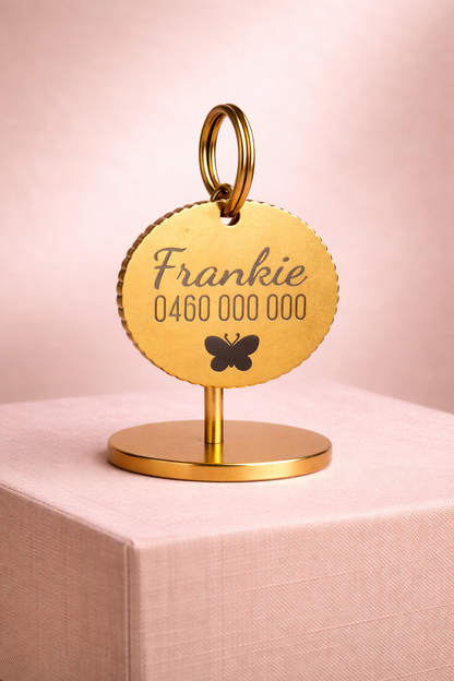 Adopted & Adored Pet ID Tag