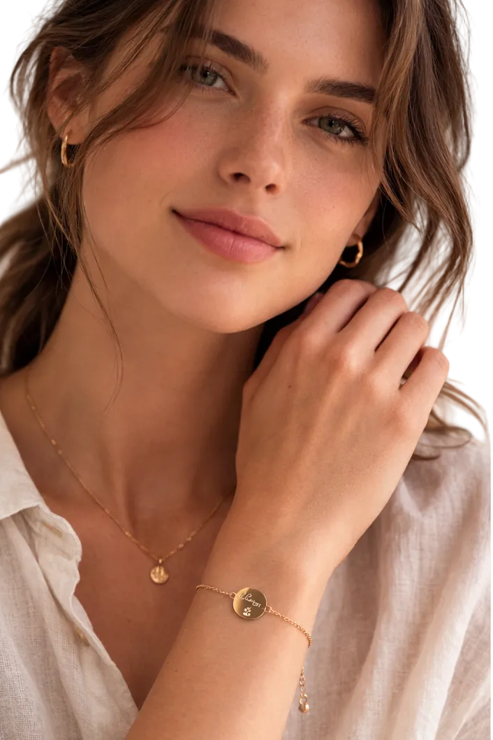 Personalised Pendant Bracelet