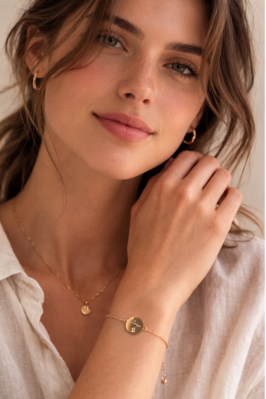 Personalised Pendant Bracelet
