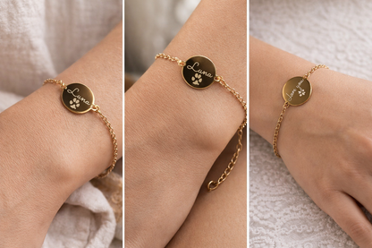 Personalised Pendant Bracelet