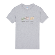 Books, Cats, Coffee T-Shirt