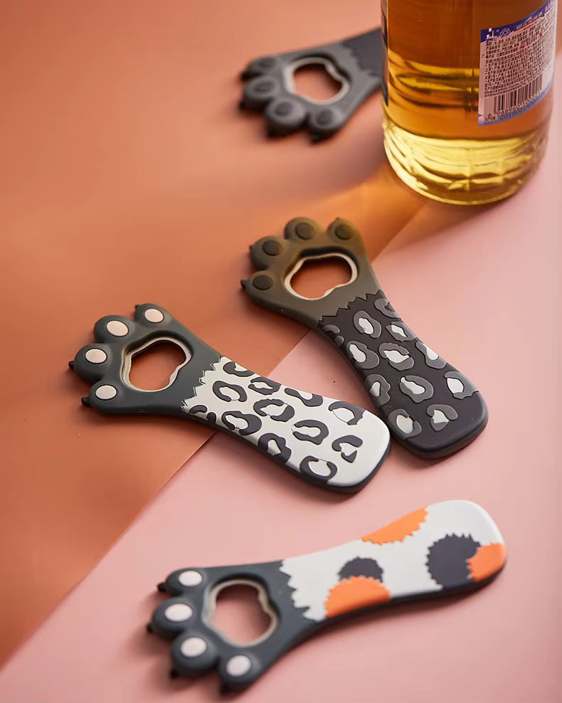 Cat Paw Bottle Opener & Fridge Magnet