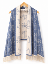 Double-Sided Cat Scarf