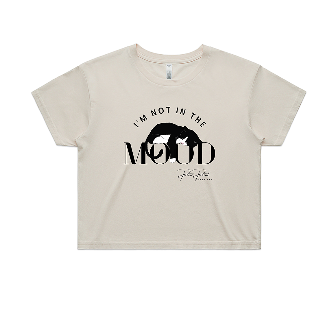 I'm Not In The Mood Crop Top