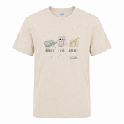 Books, Cats, Coffee Women's Tee
