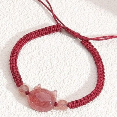 Adjustable Cat Head Bracelet