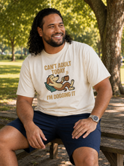 Can’t Adult Today, I’m Dogging It Tee