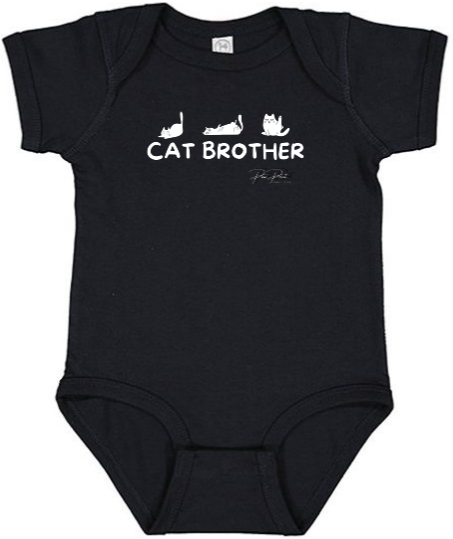 Cat Brother Baby Bodysuit