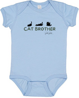 Cat Brother Baby Bodysuit