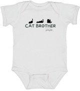 Cat Brother Baby Bodysuit
