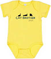 Cat Brother Baby Bodysuit