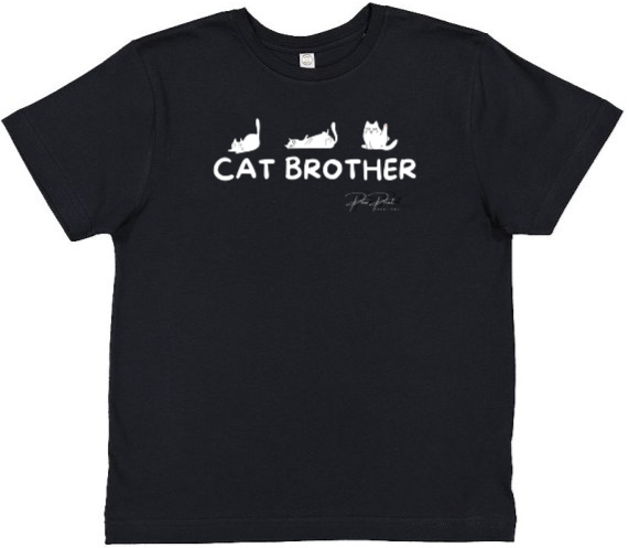 Cat Brother Kids T-Shirt