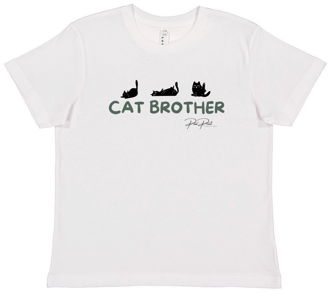 Cat Brother Kids T-Shirt
