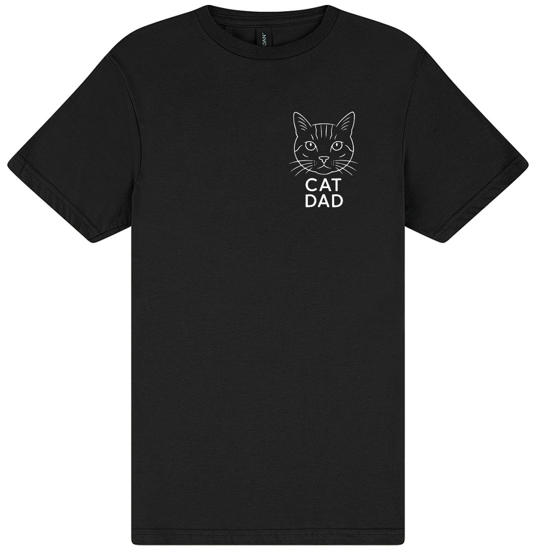Cat Dad Pocket T-Shirt