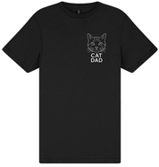 Cat Dad Pocket T-Shirt