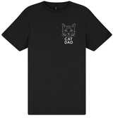 Cat Dad Pocket T-Shirt