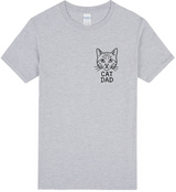 Cat Dad Pocket Tee