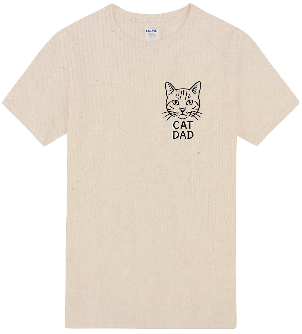 Cat Dad Pocket T-Shirt