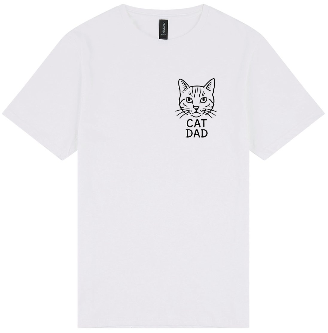Cat Dad Pocket T-Shirt