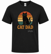 Cat Dad Sunset Tee