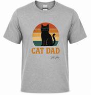 Cat Dad Sunset Tee